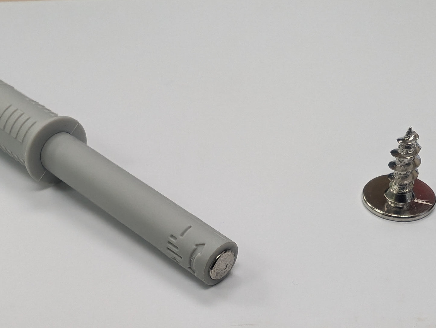 Push open piston with Magnet head Grey OK68M