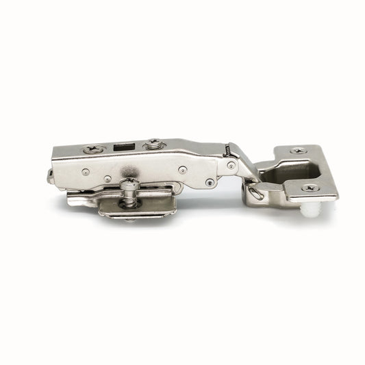 107° Soft Close Full Overlay Hinge with Dowels Plate with Euroscrews - CS041DE